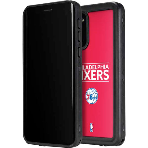 NBA Philadelphia 76ers Standard - Red Galaxy S20 Plus Waterproof Case