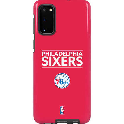 NBA Philadelphia 76ers Standard - Red Galaxy S20 Pro Case