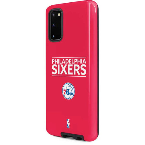 NBA Philadelphia 76ers Standard - Red Galaxy S20 Pro Case