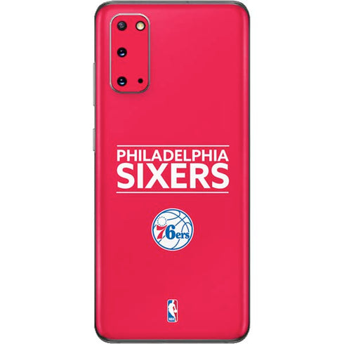 NBA Philadelphia 76ers Standard - Red Galaxy S20 Skin