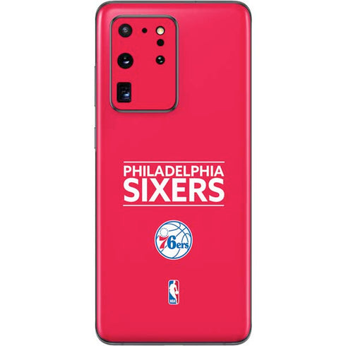 NBA Philadelphia 76ers Standard - Red Galaxy S20 Ultra 5G Skin