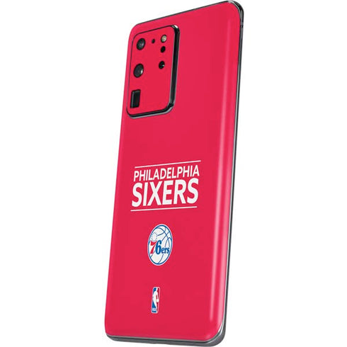 NBA Philadelphia 76ers Standard - Red Galaxy S20 Ultra 5G Skin