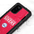 NBA Philadelphia 76ers Standard - Red Galaxy S20 Waterproof Case