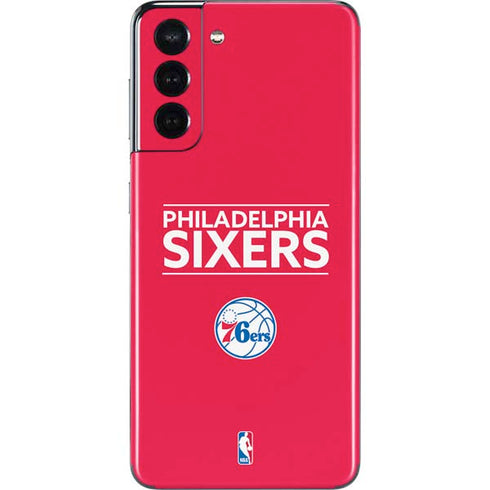 NBA Philadelphia 76ers Standard - Red Galaxy S21 5G Skin