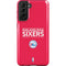 NBA Philadelphia 76ers Standard - Red Galaxy S21 FE Pro Case