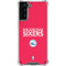 NBA Philadelphia 76ers Standard - Red Galaxy S21 Plus 5G Clear Case