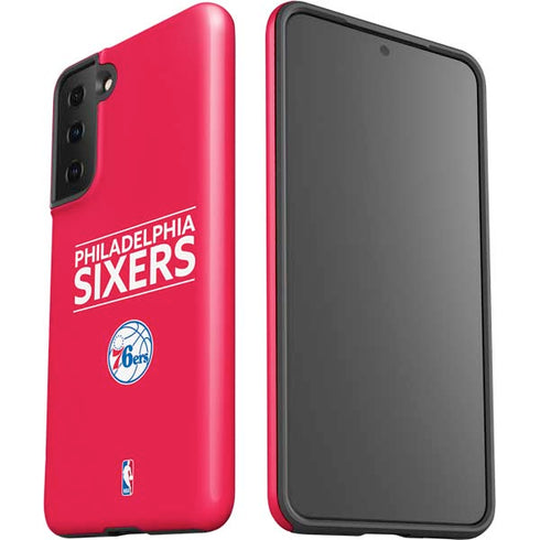 NBA Philadelphia 76ers Standard - Red Galaxy S21 Plus 5G Pro Case