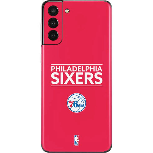 NBA Philadelphia 76ers Standard - Red Galaxy S21 Plus 5G Skin