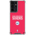 NBA Philadelphia 76ers Standard - Red Galaxy S21 Ultra 5G Clear Case