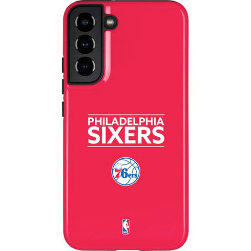NBA Philadelphia 76ers Standard - Red Galaxy S22 Plus Pro Case