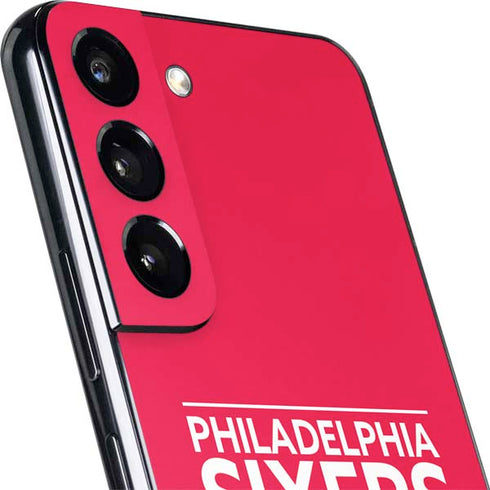NBA Philadelphia 76ers Standard - Red Galaxy S22 Plus Skin