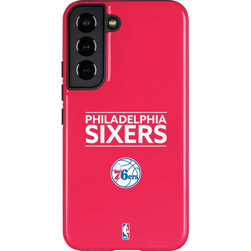 NBA Philadelphia 76ers Standard - Red Galaxy S22 Pro Case