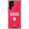 NBA Philadelphia 76ers Standard - Red Galaxy S22 Ultra Clear Case