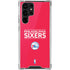 NBA Philadelphia 76ers Standard - Red Galaxy S22 Ultra Clear Case