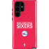 NBA Philadelphia 76ers Standard - Red Galaxy S22 Ultra Pro Case