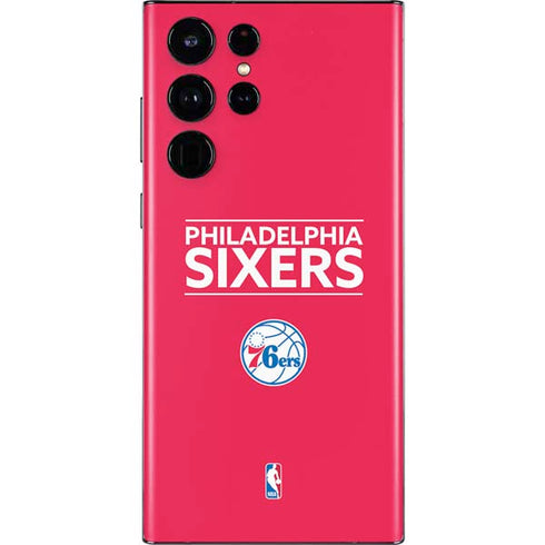 NBA Philadelphia 76ers Standard - Red Galaxy S22 Ultra Skin
