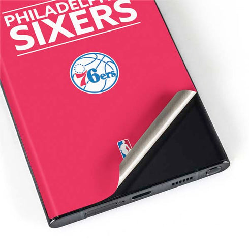 NBA Philadelphia 76ers Standard - Red Galaxy S22 Ultra Skin