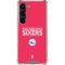 NBA Philadelphia 76ers Standard - Red Galaxy S23 Clear Case