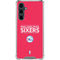 NBA Philadelphia 76ers Standard - Red Galaxy S23 FE Clear Case