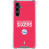 NBA Philadelphia 76ers Standard - Red Galaxy S23 FE Clear Case