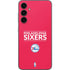 NBA Philadelphia 76ers Standard - Red Galaxy S23 FE Skin