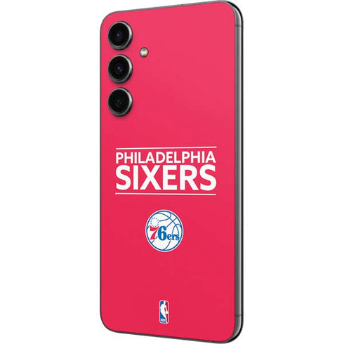 NBA Philadelphia 76ers Standard - Red Galaxy S23 FE Skin