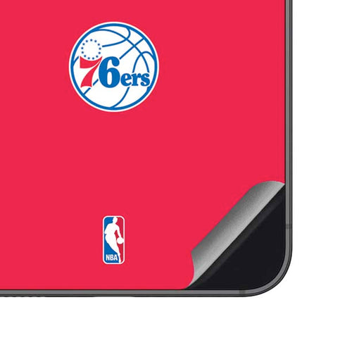 NBA Philadelphia 76ers Standard - Red Galaxy S23 FE Skin