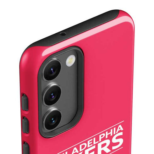 NBA Philadelphia 76ers Standard - Red Galaxy S23 Plus Pro Case