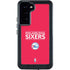 NBA Philadelphia 76ers Standard - Red Galaxy S23 Plus Waterproof Case