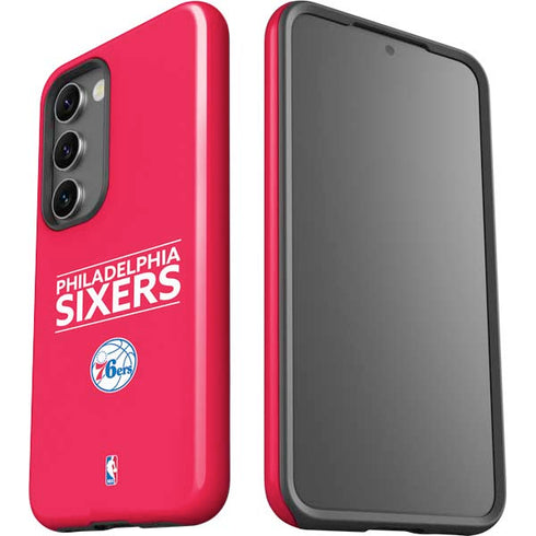 NBA Philadelphia 76ers Standard - Red Galaxy S23 Pro Case