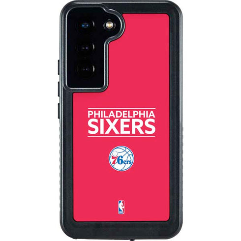 NBA Philadelphia 76ers Standard - Red Galaxy S23 Waterproof Case