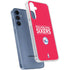 NBA Philadelphia 76ers Standard - Red Galaxy S24 Clear Case