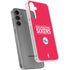 NBA Philadelphia 76ers Standard - Red Galaxy S24 Plus Clear Case