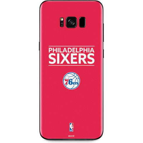 NBA Philadelphia 76ers Standard - Red Galaxy S8 Plus Skin