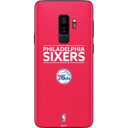 NBA Philadelphia 76ers Standard - Red Galaxy S9 Plus Skin