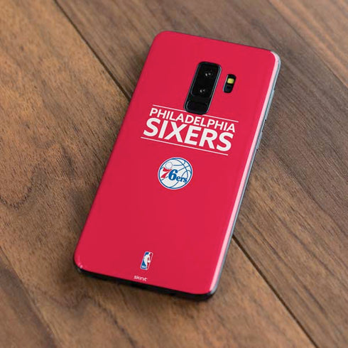 NBA Philadelphia 76ers Standard - Red Galaxy S9 Plus Skin