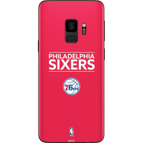 NBA Philadelphia 76ers Standard - Red Galaxy S9 Skin