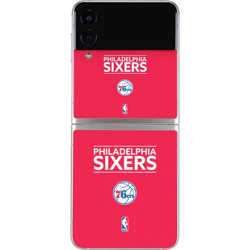 NBA Philadelphia 76ers Standard - Red Galaxy Z Flip3 5G Skin
