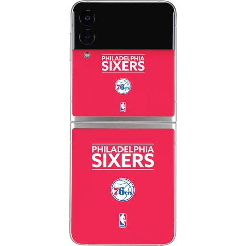 NBA Philadelphia 76ers Standard - Red Galaxy Z Flip4 5G Skin
