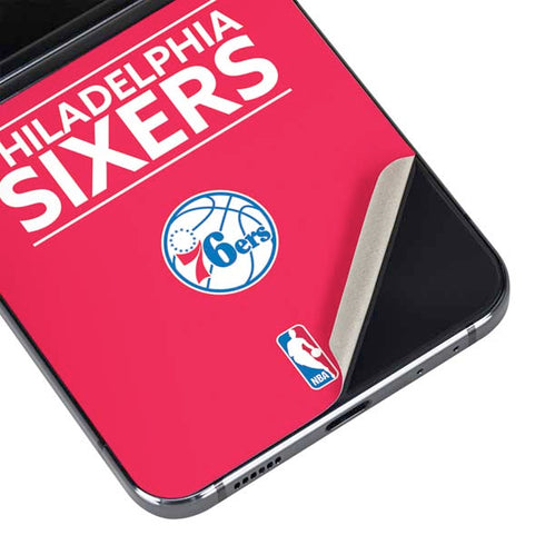 NBA Philadelphia 76ers Standard - Red Galaxy Z Flip5 5G Skin