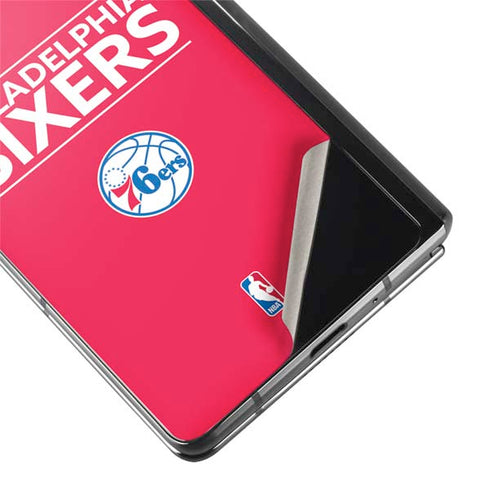 NBA Philadelphia 76ers Standard - Red Galaxy Z Fold2 5G Skin
