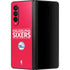 NBA Philadelphia 76ers Standard - Red Galaxy Z Fold3 5G Skin