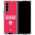 NBA Philadelphia 76ers Standard - Red Galaxy Z Fold4 5G Clear Case