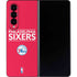 NBA Philadelphia 76ers Standard - Red Galaxy Z Fold4 5G Skin