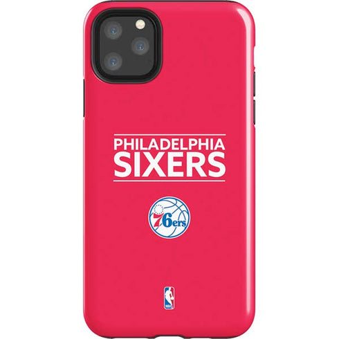 NBA Philadelphia 76ers Standard - Red iPhone 11 Pro Max Impact Case