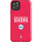 NBA Philadelphia 76ers Standard - Red iPhone 11 Pro Max Impact Case