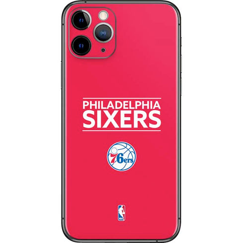 NBA Philadelphia 76ers Standard - Red iPhone 11 Pro Skin