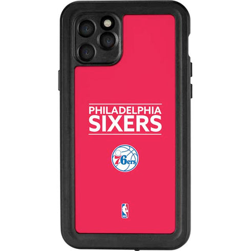 NBA Philadelphia 76ers Standard - Red iPhone 11 Pro Waterproof Case