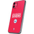 NBA Philadelphia 76ers Standard - Red iPhone 11 Skin