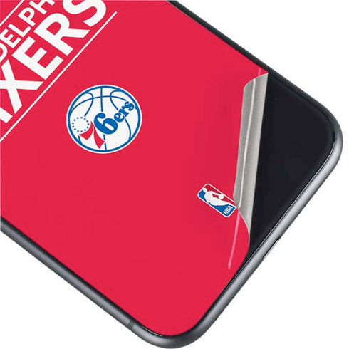 NBA Philadelphia 76ers Standard - Red iPhone 11 Skin